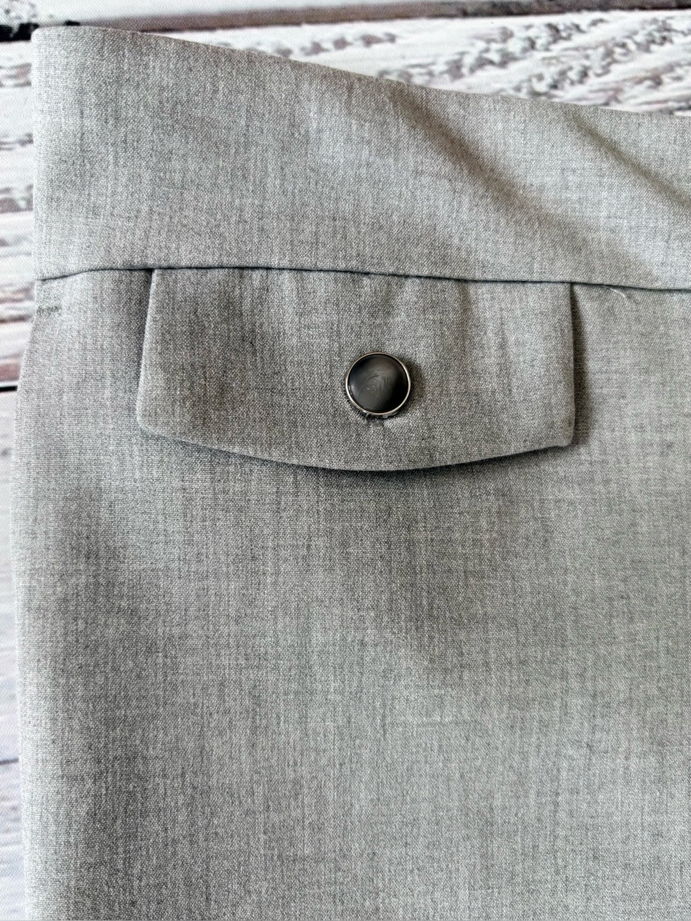 Rachel Zoe Gray Pull-On Stretch Ankle Pants NWT Plus Size 1X - Picture 8 of 11